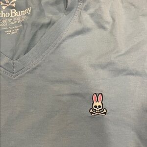 2 Psycho Bunny Short Sleeve Tee and 1 long sleeve